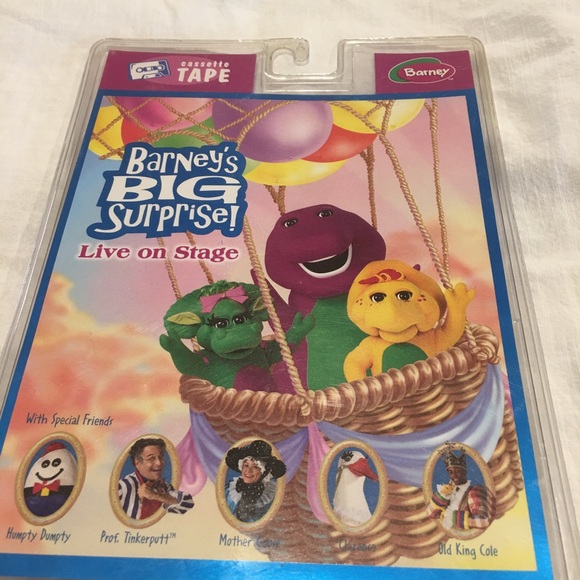 Lyrick Studios Toys Barneys Big Surprise Live On Stage Cassette Lyrick Studios Toys Barneys Big Surprise Live On Stage Cassette